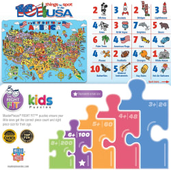 101 Things to Spot - In the USA 100 Piece Puzzle Educational