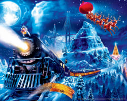 The Polar Express - 4 Pack 100 Piece Puzzles - Scratch and Dent Movies & TV