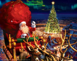 The Polar Express - 4 Pack 100 Piece Puzzles - Scratch and Dent Movies & TV