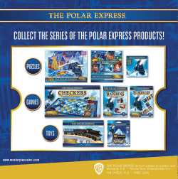 The Polar Express - 4 Pack 100 Piece Puzzles - Scratch and Dent Movies & TV