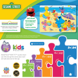 Sesame Street - Beach Day 24 Piece Puzzle Movies & TV