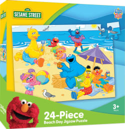 Sesame Street - Beach Day 24 Piece Puzzle Movies & TV