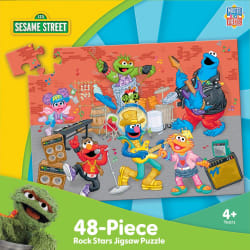 Sesame Street - Rock Stars 48 Piece Puzzle Movies & TV