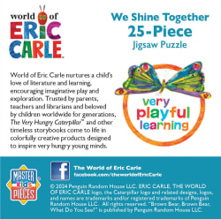 World of Eric Carle - We Shine Together 25 Piece Puzzle Butterflies and Insects