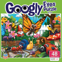 Googly Eyes - Bug Zone 48 Piece Puzzle Butterflies and Insects