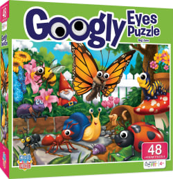 Googly Eyes - Bug Zone 48 Piece Puzzle Butterflies and Insects