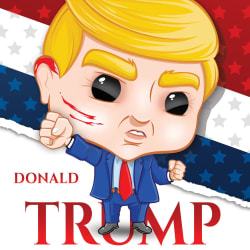 Trump Aftermath 100 Piece Puzzle - Scratch and Dent Famous People