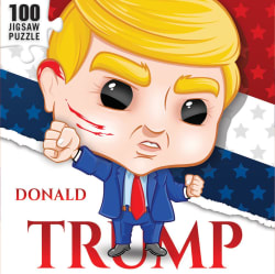 Trump Aftermath 100 Piece Puzzle - Scratch and Dent Famous People
