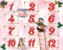 Coca-Cola 12 Days of Puzzles - Advent Calendar Christmas