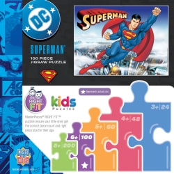 DC Comics - Superman 100 Piece Puzzle Superheroes