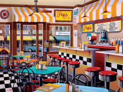 Pop's Soda Fountain Nostalgic & Retro