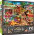 Sale on the Square Farm Jigsaw Puzzle