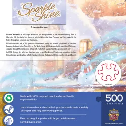 Snowman Cottage Winter