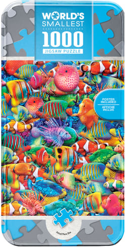 World&lsquo;s Smallest Rainbow Flow Mini Puzzle Fish