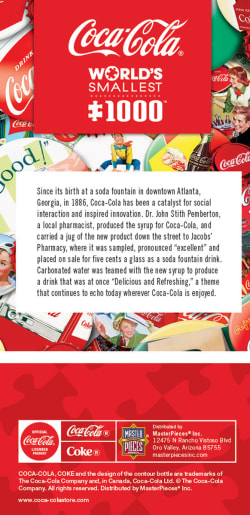 World's Smallest Coca-Cola Coca Cola