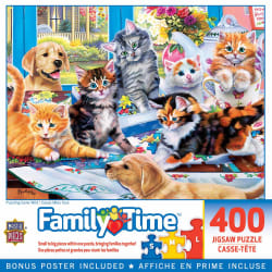 Puzzling Gone Wild Cats