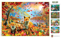 Foxes and Friends Forest Animal