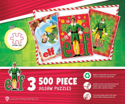 3 Pack - Elf 500 Piece Puzzles Movies & TV