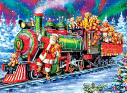 4 Pack - Season's Greetings 500 Piece Puzzles Christmas