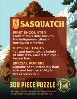 Puzzle Pod - Sasquatch Animals