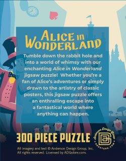 Puzzle Pod - Alice in Wonderland Movies & TV
