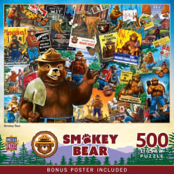 Smokey Bear Posters Collage