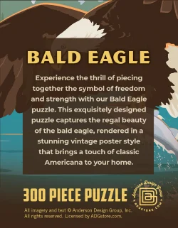 Puzzle Pod - Bald Eagle Birds