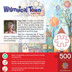 Whimsical Town - My Happy Place Flower & Garden