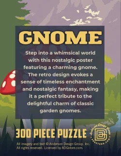 Puzzle Pod - Gnome Flower & Garden