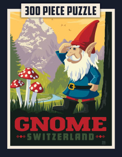 Puzzle Pod - Gnome Flower & Garden