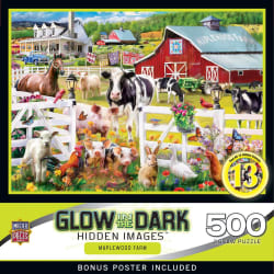 Hidden Images Glow In The Dark - Maplewood Farm Farm