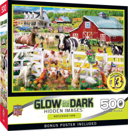 Hidden Images Glow In The Dark - Maplewood Farm Farm