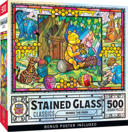Stained Glass - Winnie the Pooh Movies & TV