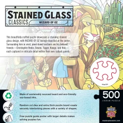 Stained Glass - Wizard of Oz Movies & TV