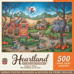 Heartland - Trick or Treat 500 Piece Puzzle - Scratch and Dent Americana