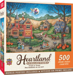 Heartland - Trick or Treat 500 Piece Puzzle - Scratch and Dent Americana