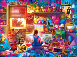 4 Pack - Pop Culture 500 Piece Puzzles Nostalgic & Retro