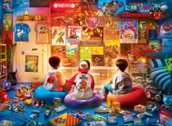 4 Pack - Pop Culture 500 Piece Puzzles Nostalgic & Retro