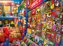 4 Pack - Pop Culture 500 Piece Puzzles Nostalgic & Retro
