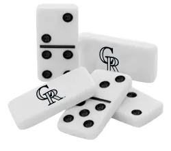 Colorado Rockies MLB Dominoes