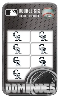 Colorado Rockies MLB Dominoes