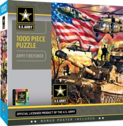 Army Firepower Patriotic Jigsaw Puzzle