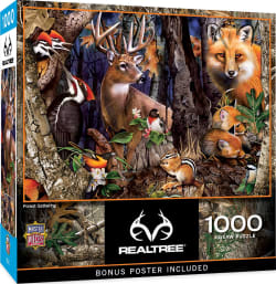 Forest Gathering Animals