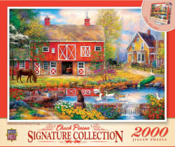 商品No.33　WILD PEACE Reflections on Country Living - 2000 Piece Jigsaw Puzzle by