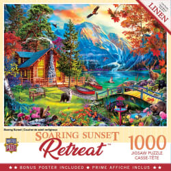 Soaring Sunset Lakes & Rivers