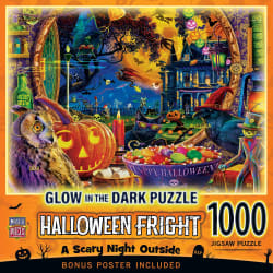 A Scary Night Outside Halloween