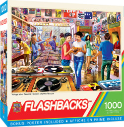 Vintage Vinyl Records Nostalgic & Retro