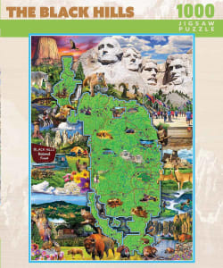 Black Hills Map Animals