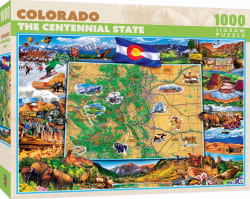Colorado Map Animals