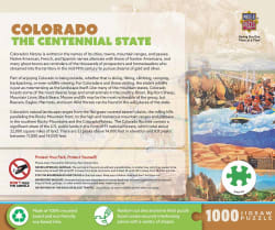 Colorado Map Animals